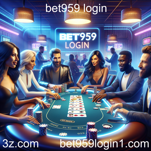 Explorando o Poker Room no bet959